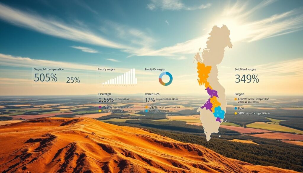 Geografiska lönefakta i Sverige